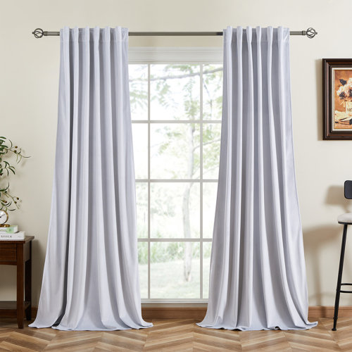 Eider & Ivory™ Quimby Velvet Blackout Curtain Pair & Reviews Wayfair
